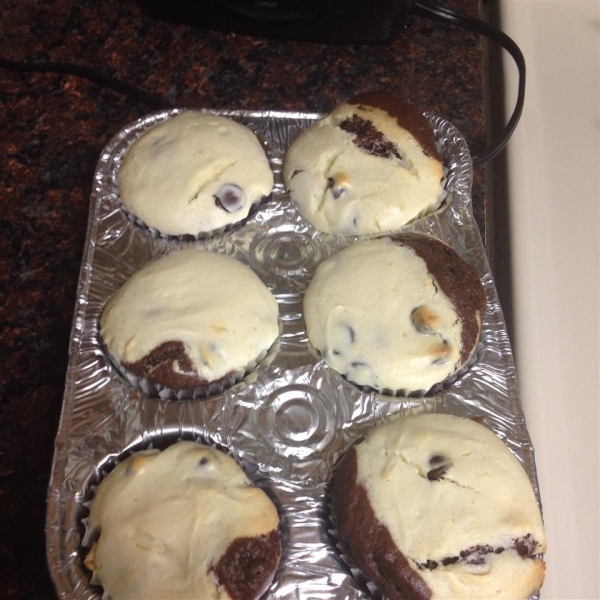 Easy Black Bottom Cupcakes