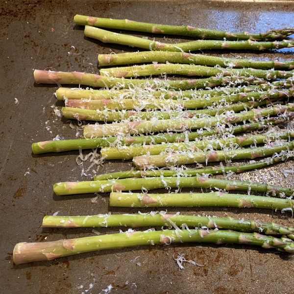 Roasted Asparagus with Parmesan