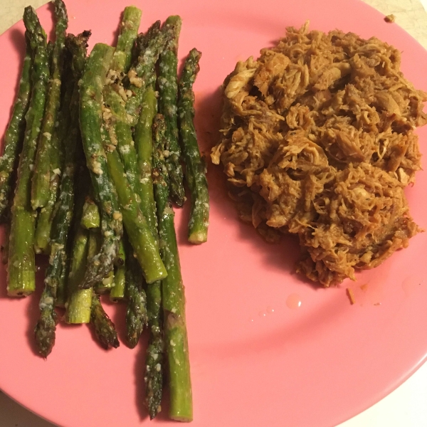 Roasted Asparagus with Parmesan