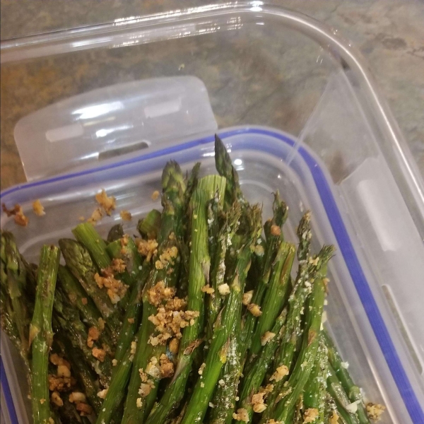 Roasted Asparagus with Parmesan