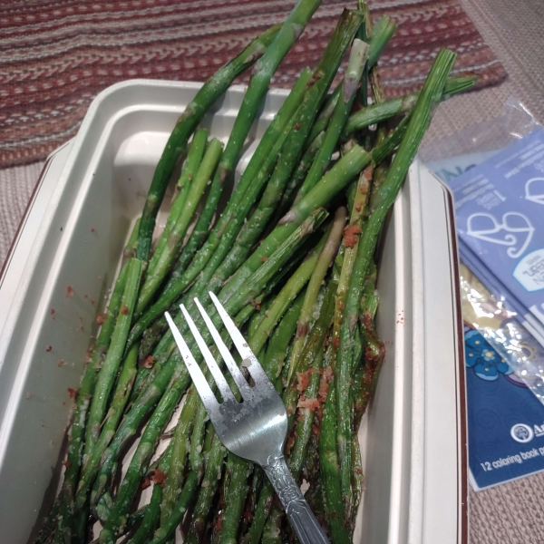 Roasted Asparagus with Parmesan