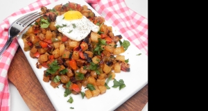 Jicama Hash Browns O'Brien