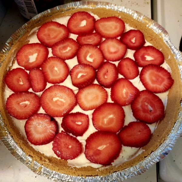 No Bake Sugar Free Strawberry Cheesecake