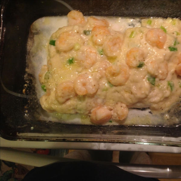 Baked Fish with Shrimp