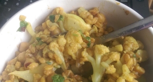 Cauliflower Chickpeas and Farro