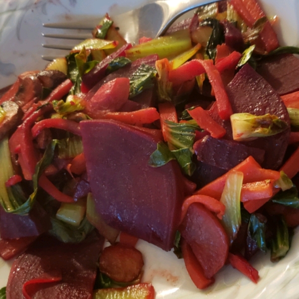 Bok Choy with Carrot