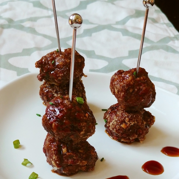 Teriyaki Meatball Appetizers