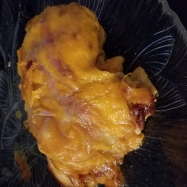 Kelsey's Cheesy Bacon Breasts