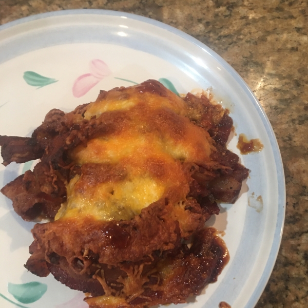 Kelsey's Cheesy Bacon Breasts
