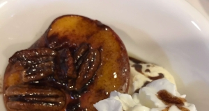 Brandy Baked Peaches