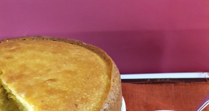 Polenta Cake with Orange Sauce