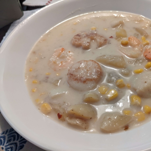 Scallop and Shrimp Chowder