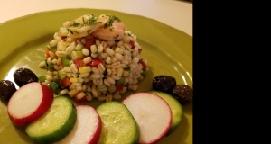 Barley, Shrimp, and Corn Salad