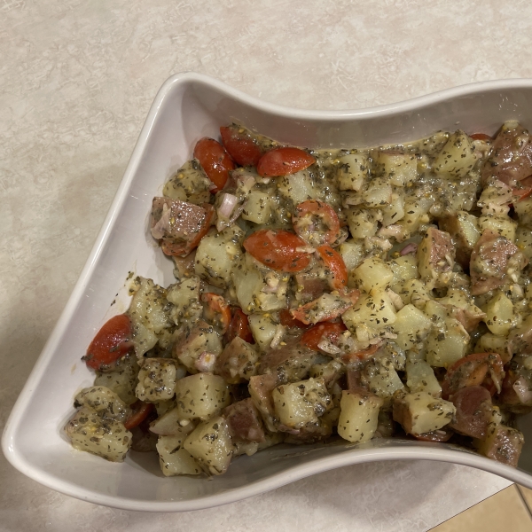 Mediterranean Red Potato Salad
