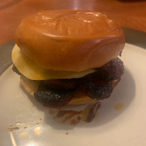 Saucy Smoked Sausage Sandwich