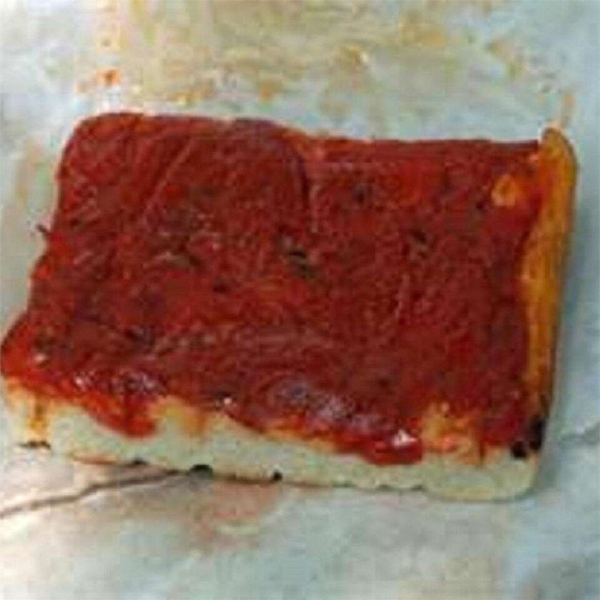Rhode Island-Style Pizza Strips aka Bakery Pizza