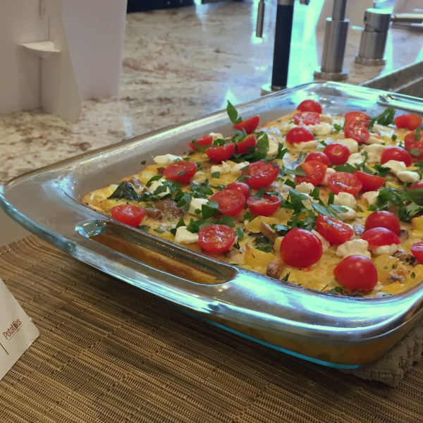 Italian Breakfast Potato Bake