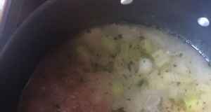 Rhode Island Clam Chowder