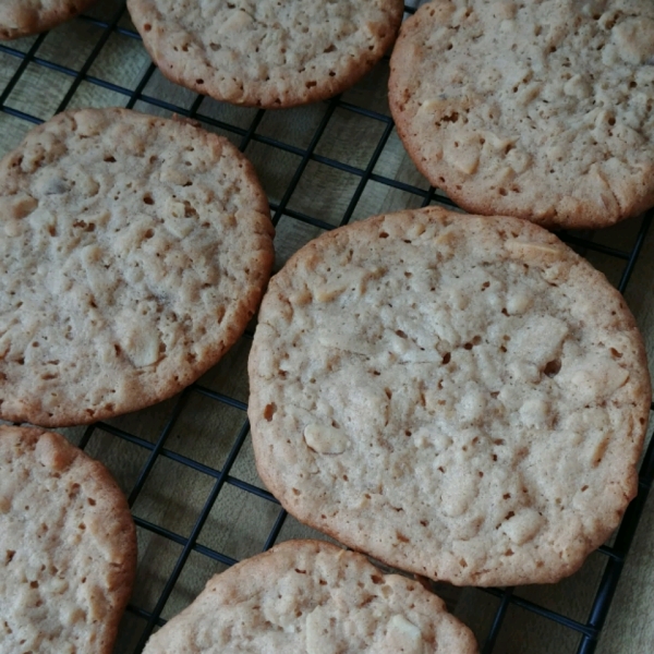 Tahini Honey Oatmeal Cookies