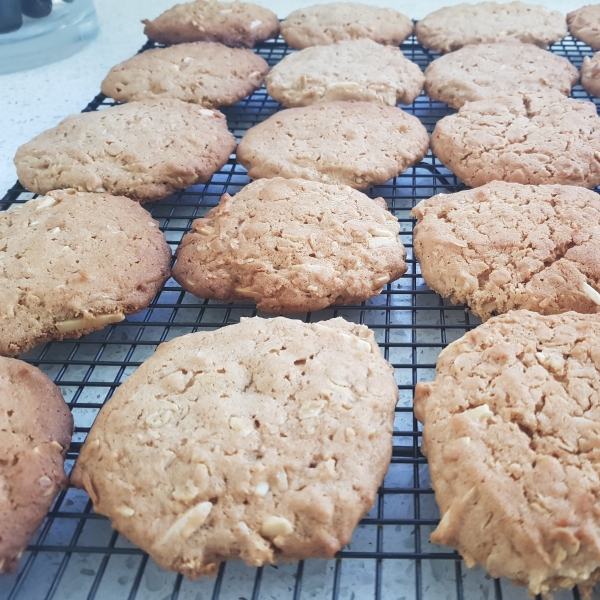 Tahini Honey Oatmeal Cookies