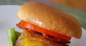 Peanut Butter Bacon Burger