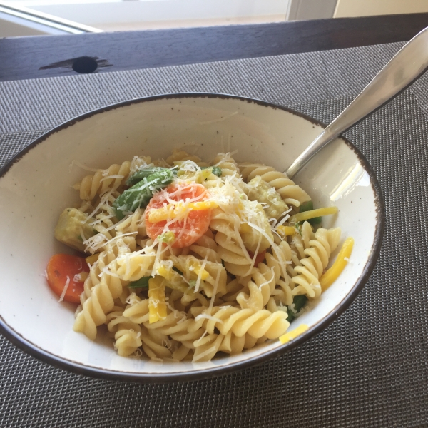 Whole-Family Pasta with Broccoli and Cauliflower