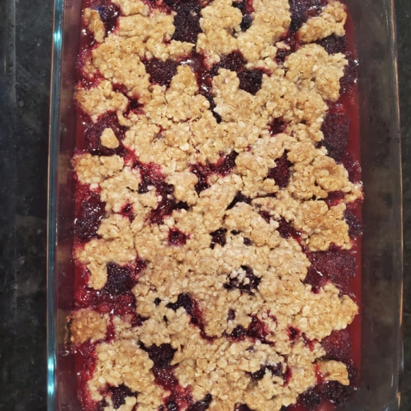 Chef John's Blackberry Crisp