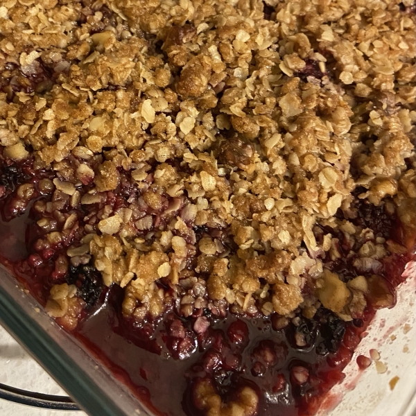 Chef John's Blackberry Crisp