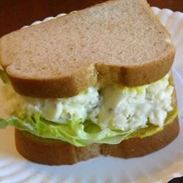 A Potato Salad Sandwich