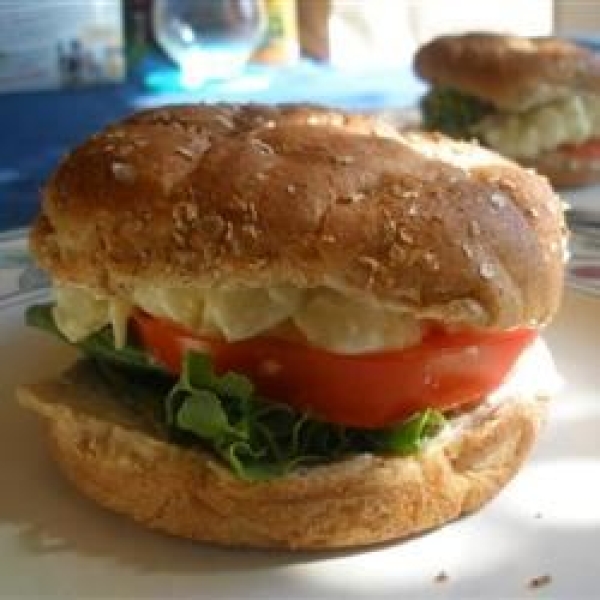 A Potato Salad Sandwich