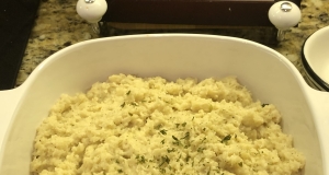 Parmesan Garlic Cauliflower Mash