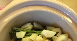 Balsamic Pear, Chicken, and Asparagus