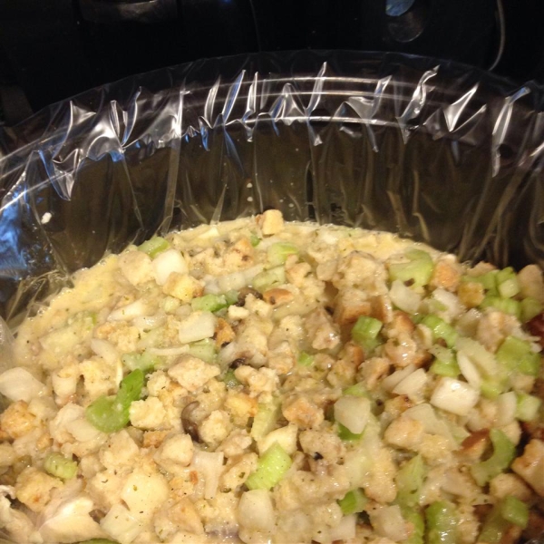 Slow Cooker Escalloped Chicken