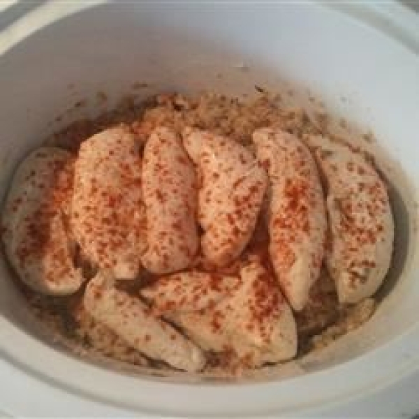 Slow Cooker Escalloped Chicken