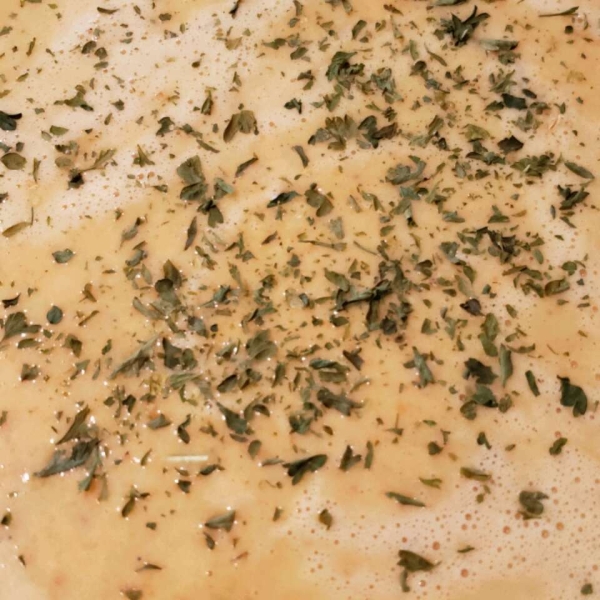 Carrot Soup with Potatoes and Cream