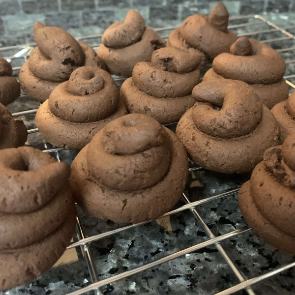 Poop Emoji Cookies