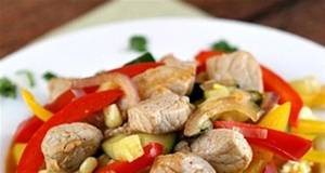 Southwestern Pork Stir Fry