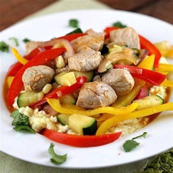 Southwestern Pork Stir Fry