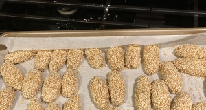 Aunt Anne's Sesame Cookies