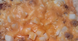 Breakfast Sausage Pizza