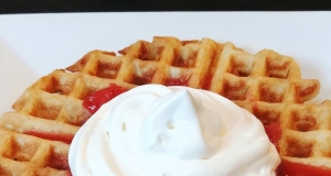 Funnel Cake Waffles
