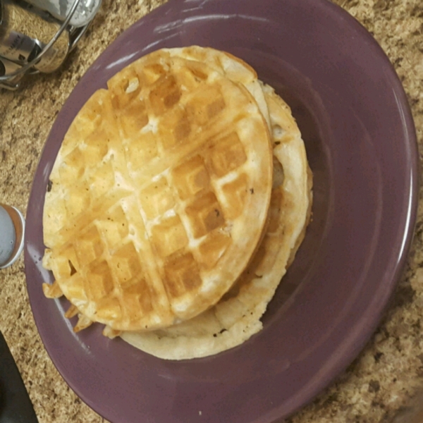 Funnel Cake Waffles