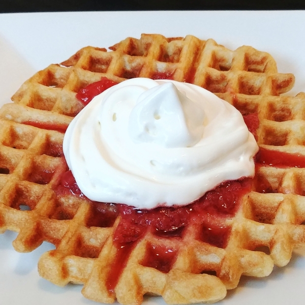 Funnel Cake Waffles