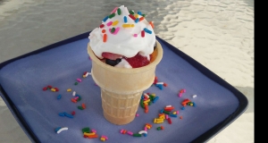 Fruit Cream Cones