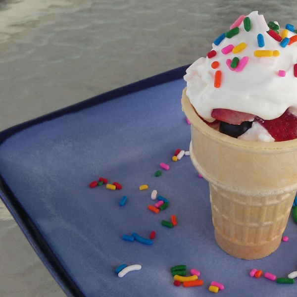 Fruit Cream Cones