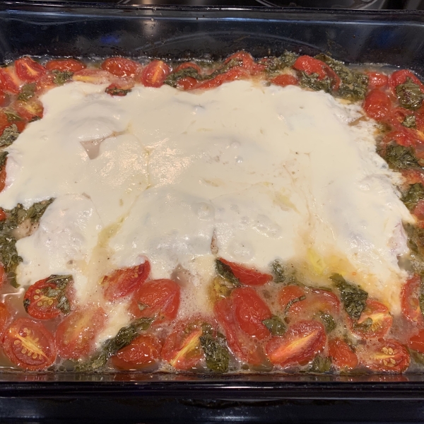 Baked Caprese Chicken