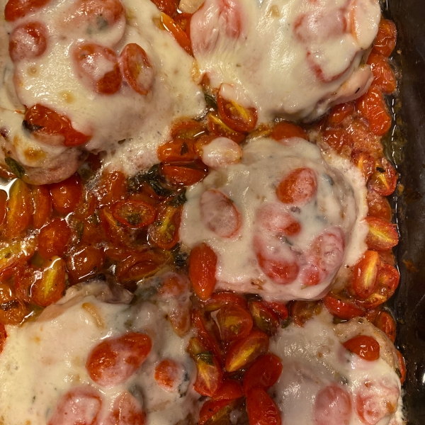 Baked Caprese Chicken