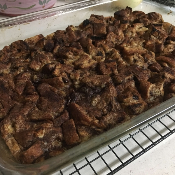 Raisin Bread French Toast Casserole
