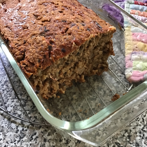 Vegan Lentil Meatloaf