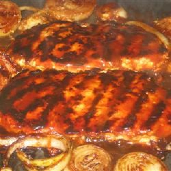 Easy Barbeque Chicken and Red Potatoes